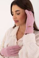 Rękawiczki Model AT-RK-23905.03X Light Pink - AT AT Rękawiczki Model AT-RK-23905.03X Light Pink - AT AT