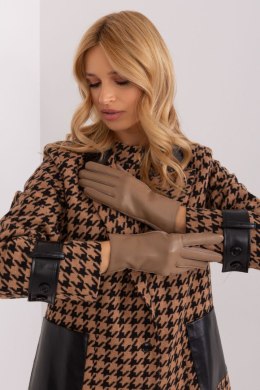 Rękawiczki Model AT-RK-239501A.16 Dark Beige - AT AT