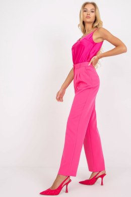Spodnie Damskie Model TO-SP-18155.21P Dark Pink - Rue Paris Rue Paris