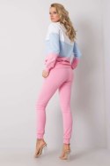 Spodnie Komplet Model RV-KMPL-5971.05 Pink - Rue Paris Rue Paris Spodnie Komplet Model RV-KMPL-5971.05 Pink - Rue Paris Rue Paris