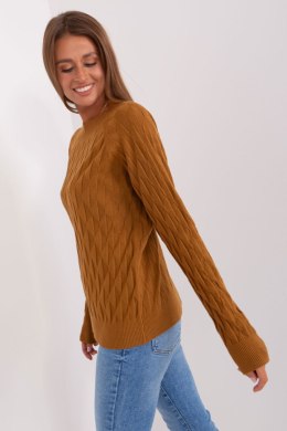 Sweter Damski Model AT-SW-2326.37X Light Brown - AT AT