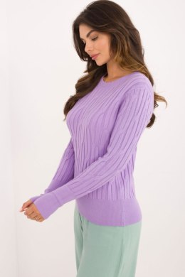 Sweter Damski Model AT-SW-2338-2.61 Light Violet - AT AT