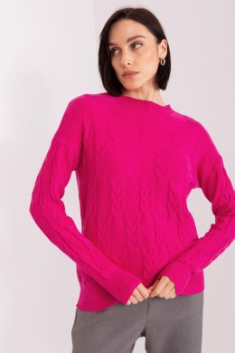 Sweter Damski Model AT-SW-2340.10 Fuksja - AT AT
