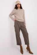 Sweter Damski Model AT-SW-2340.43 Beige - AT AT