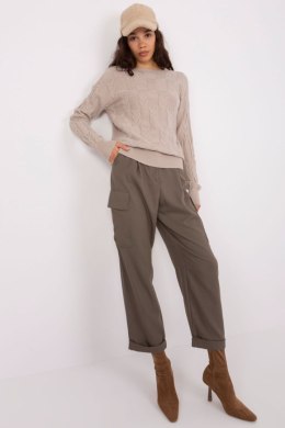 Sweter Damski Model AT-SW-2340.43 Beige - AT AT