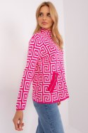 Sweter Damski Model AT-SW-2341.00P Fuksja - AT AT Sweter Damski Model AT-SW-2341.00P Fuksja - AT AT