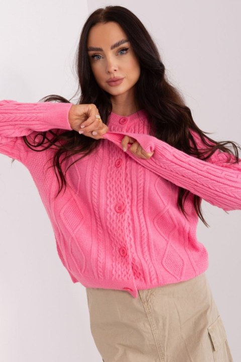 Sweter Damski Model AT-SW-2346-2.99P Pink - AT AT