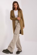 Sweter Kardigan Model AT-SW-2333.31X Oliwka - AT AT Sweter Kardigan Model AT-SW-2333.31X Oliwka - AT AT