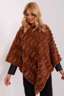 Sweter Ponczo Model AT-PN-2347.16 Light Brown - AT AT