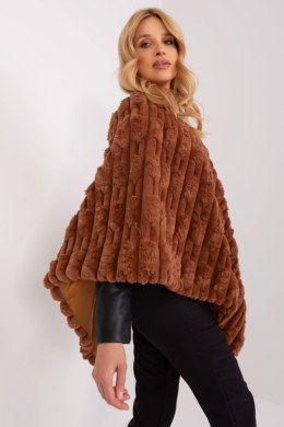 Sweter Ponczo Model AT-PN-2347.16 Light Brown - AT AT
