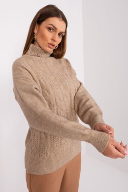 Golf Damski Model AT-SW-23401.97P Dark Beige - AT AT