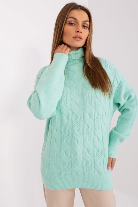 Golf Damski Model AT-SW-23401.97P Dark Mint - AT AT Golf Damski Model AT-SW-23401.97P Dark Mint - AT AT