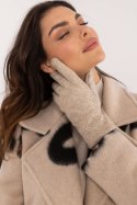 Rękawiczki Model AT-RK-23901.22 Beige - AT AT Rękawiczki Model AT-RK-23901.22 Beige - AT AT