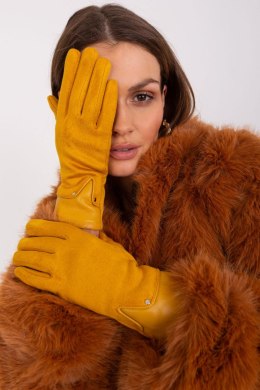 Rękawiczki Model AT-RK-239507.26P Dark Yellow - AT AT