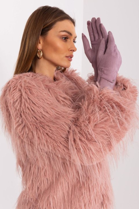 Rękawiczki Model AT-RK-239507.61P Violet - AT AT Rękawiczki Model AT-RK-239507.61P Violet - AT AT