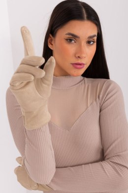 Rękawiczki Model AT-RK-239507.94P Beige - AT AT