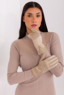 Rękawiczki Model AT-RK-239507.94P Beige - AT AT Rękawiczki Model AT-RK-239507.94P Beige - AT AT