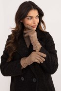 Rękawiczki Model AT-RK-239805.95 Dark Beige - AT AT Rękawiczki Model AT-RK-239805.95 Dark Beige - AT AT