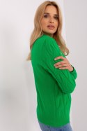 Sweter Damski Model AT-SW-2235.00P Green - AT AT Sweter Damski Model AT-SW-2235.00P Green - AT AT