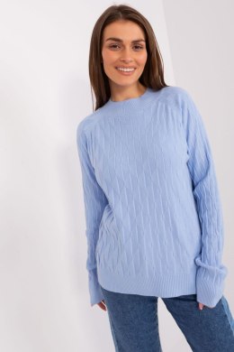 Sweter Damski Model AT-SW-2326.37X Light Blue - AT AT