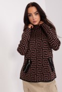 Sweter Damski Model AT-SW-2341.00P Brown - AT AT Sweter Damski Model AT-SW-2341.00P Brown - AT AT