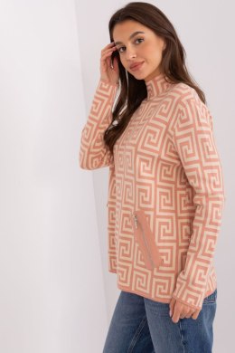 Sweter Damski Model AT-SW-2341.00P Brzoskwinia - AT AT