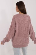 Sweter Damski Model AT-SW-2361.61 Light Violet - AT AT Sweter Damski Model AT-SW-2361.61 Light Violet - AT AT