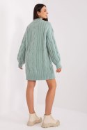 Sweter Damski Model AT-SW-2367-1.35P Mint - AT AT Sweter Damski Model AT-SW-2367-1.35P Mint - AT AT