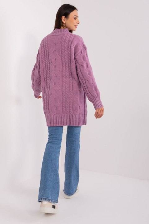 Sweter Damski Model AT-SW-2367-1.35P Violet - AT AT Sweter Damski Model AT-SW-2367-1.35P Violet - AT AT