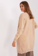 Sweter Kardigan Model AT-SW-234501.00P Beige - AT AT Sweter Kardigan Model AT-SW-234501.00P Beige - AT AT