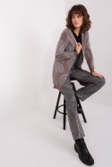 Sweter Kardigan Model AT-SW-234501.00P Dark Brown - AT AT Sweter Kardigan Model AT-SW-234501.00P Dark Brown - AT AT