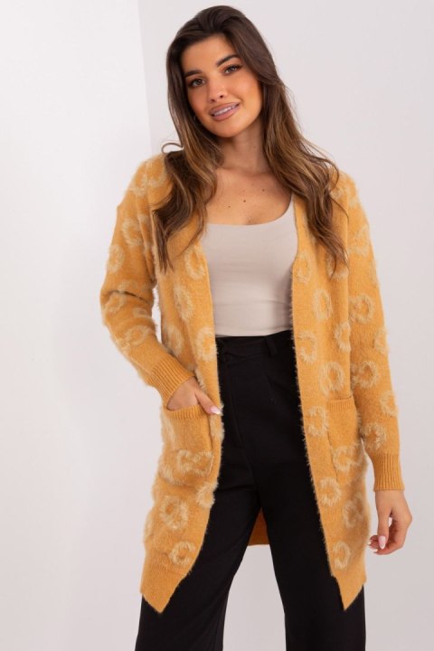 Sweter Kardigan Model AT-SW-234502.38X Camel - AT AT