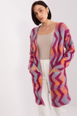 Sweter Kardigan Model AT-SW-234701.34 Fuksja - AT AT