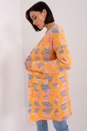 Sweter Kardigan Model AT-SW-234701.34 Orange - AT AT Sweter Kardigan Model AT-SW-234701.34 Orange - AT AT