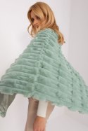 Sweter Ponczo Model AT-PN-2347.68 Pistacja - AT AT