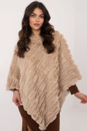Sweter Ponczo Model AT-PN-2347.88 Beige - AT AT Sweter Ponczo Model AT-PN-2347.88 Beige - AT AT