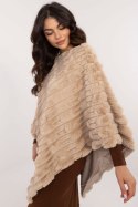 Sweter Ponczo Model AT-PN-2347.88 Beige - AT AT Sweter Ponczo Model AT-PN-2347.88 Beige - AT AT
