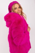 Beret Model AT-CZ-231305.82P Fuksja - AT AT