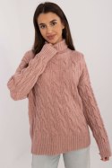 Golf Damski Model AT-SW-23445.00 Dark Pink - AT AT Golf Damski Model AT-SW-23445.00 Dark Pink - AT AT