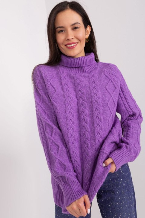 Golf Damski Model AT-SW-2355-2.19P Violet - AT AT Golf Damski Model AT-SW-2355-2.19P Violet - AT AT