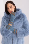 Rękawiczki Model AT-RK-238601.25P Grey/Blue - AT AT Rękawiczki Model AT-RK-238601.25P Grey/Blue - AT AT
