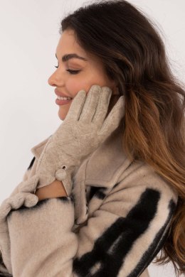 Rękawiczki Model AT-RK-23903.55 Beige - AT AT