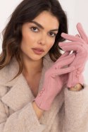 Rękawiczki Model AT-RK-239503.31 Light Pink - AT AT Rękawiczki Model AT-RK-239503.31 Light Pink - AT AT