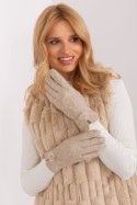 Rękawiczki Model AT-RK-239506.98 Beige - AT AT Rękawiczki Model AT-RK-239506.98 Beige - AT AT