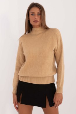 Sweter Damski Model AT-SW-2339.54 Light Camel - AT AT