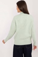 Sweter Damski Model AT-SW-2339.54 Mint - AT AT Sweter Damski Model AT-SW-2339.54 Mint - AT AT