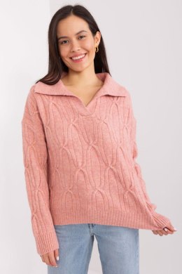 Sweter Damski Model AT-SW-2349-2.96 Dark Pink - AT AT