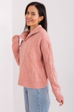 Sweter Damski Model AT-SW-2349-2.96 Dark Pink - AT AT