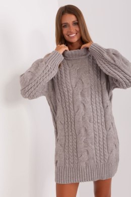 Sweter Damski Model AT-SW-2367-1.35P Grey - AT AT