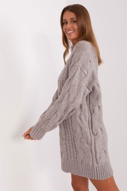 Sweter Damski Model AT-SW-2367-1.35P Grey - AT AT